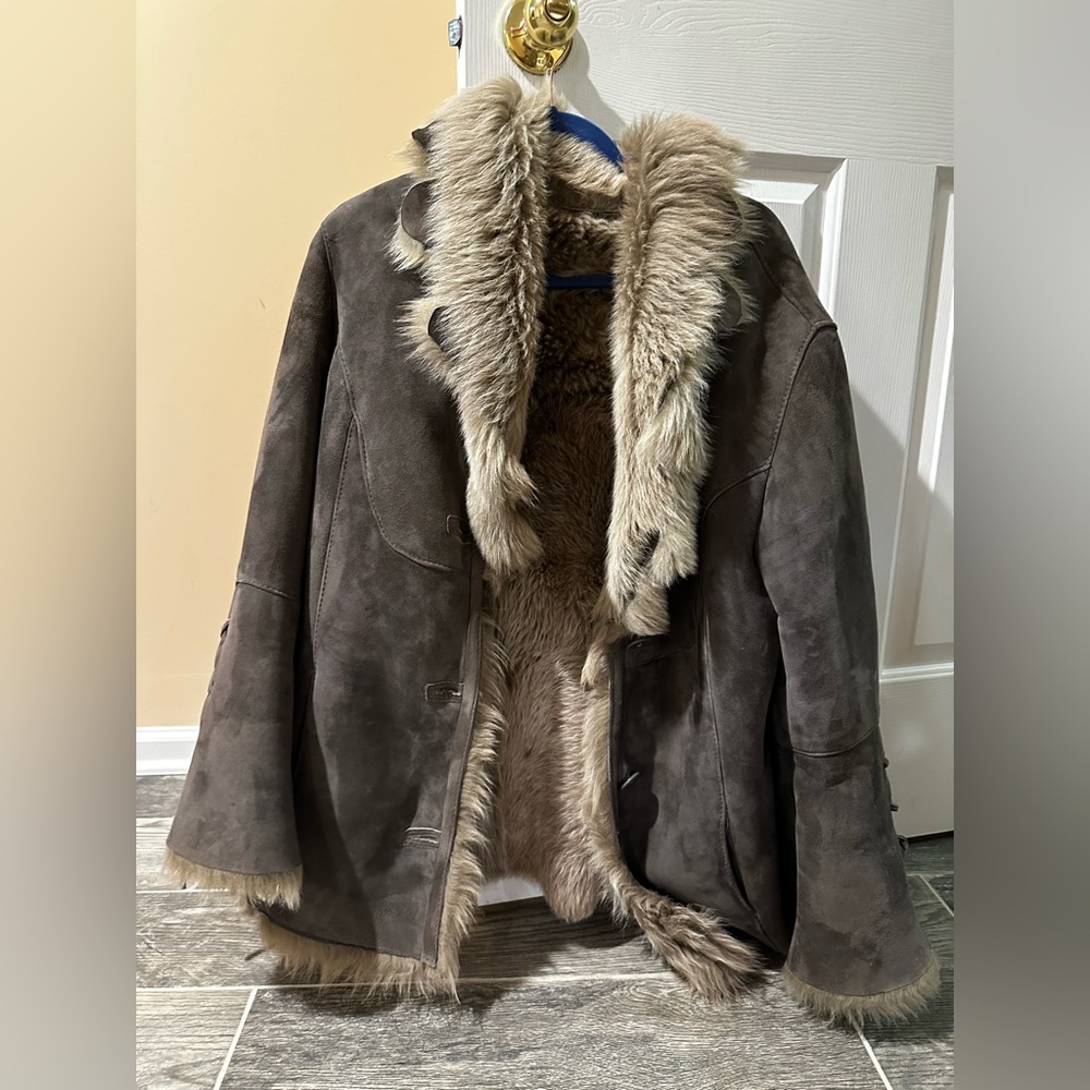 Sheepskin Jacket  -  size XL